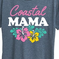 Instant poruka - Obalna mama - Ženska grafička majica kratkih rukava