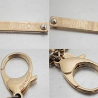 Ovjerena korištena Louis Vuitton Charm Bijou Sack Tapage Gold Silver Bag Keychain Dame M65090