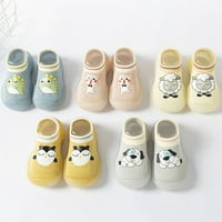 Leey-World Toddler cipele za bebe kod kuće papuče crtane tople kuće papuče za novorođenčad obložene