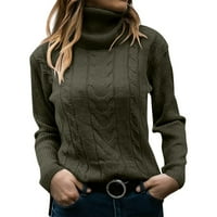 Ženski pulover džemper topli modni labavi pleteni klip, dugih rukava vrhunskog jesenskog zimskog džemper