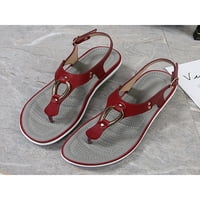 Lacyhop ženske klinove flip flops sandale Ljeto Otvoreno cipele na plaži