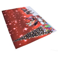 Zidne božićno tapiserija, božićno drvsko tapiserija visi u boji za ukras za pozadinu 150x, 200x, 230x