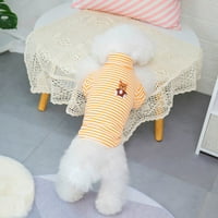Stripes uzorak PET pulover majica prilagođena koži za jesen - Dress-up & Comfort