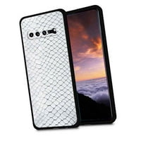 Kompatibilan sa Samsung Galaxy S telefonom, Crystal-Clear-zmija-kožna futrola Silikonska zaštitna za