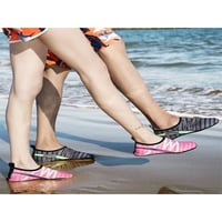 Prednji momens Muška plaža cipela Bosonofoot Aqua čarape Brza suha vodene cipele za sušenje Summer Antiklizat vadom čarapa Unise Swim crna 6