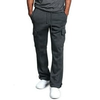 CLlios muns teretni hlače opušteno fit multi džepove hlače na otvorenom Borbene hlače Ljetne putne teretne hlače