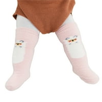 Listewind novorođenčad novorođenče djevojke djevojke ekstra duge čizme čarape zimske tople velike čarape