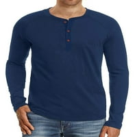 Sanviglor Muns Ljetni vrhovi obični bluza s dugim rukavima majice Ležerne prilike Basic Tee Radna majica