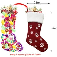Višebojna božićna čarapa, 17,72