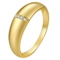 Kizly Minđuše, Diamond otted Mali svježi geometrijski ženski modni prsten, hipoalergene minđuše za žene,
