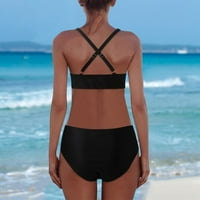 Ociviesr bikini set odijelo ženske kupaći kupaći kostim podstavljeni odjeće za kupaće kostime push-up