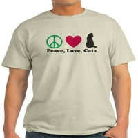 Cafepress - mir, ljubav, majice - lagana majica - CP