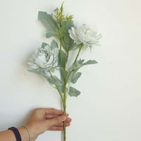 Umjetno cvijeće lažno zapadno ruža cvijet božura bridal vjenčanica kućni dekor simulirani ukrasi oddirkiranja