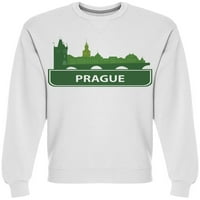 Prag Green Skyline Dukset muškarci -Mage by Shutterstock, muško mali