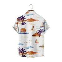 Summer Hawaiian Modern moderna majica uzorak Nove dolaske šale Thirs za čovjeka