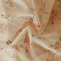 Sweet kawaii elastični cvjetovi donje rublje ženske komforne gaćice ružičaste m