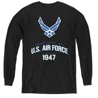 Vazduhoplovne snage - nekretnina od - majica dugih rukava za mlade - X-velika