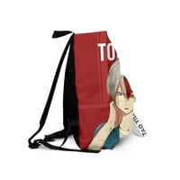 Moja heroja akademija Todoroki Shoto Merch tkanina ramena ruksak Pristavljeni ruksak od tiskanih školskih torbi