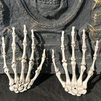 Mosey Halloween kostur rukom Realistična životna veličina Skeleton Prop Halloween Dekoracija za uklete
