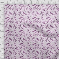 Onuone pamuk poplin rujna ružičasta tkanina cvjetna tkanina za šivanje tiskane ploče od tiskane od dvorišta