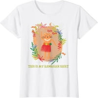 Žene Ovo je moja havajska majica Aloha Hawaii Tropska mačka majica Majica Graphics Casual Crew Crt majice