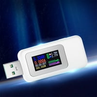 USB mjerač napajanja DC 4-24V 5A LCD USB A & C strujni ekran USB tester za tester Multimeter Test Brzina