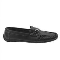Josmo Boys Loafers Ležerni klizanje na laganim voznim cipelama - crna, 6