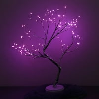Božićne svjetlosti vanjske svjetla na otvorenom simulirane LED svjetla stabla lampica stabla priključuju