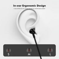 C uši za Samsung Z Flip Z Fold 3, uklanjanje buke tipa C slušalice sa stereo žičanim