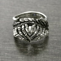 Duhgbne Finger Connect Ring Retro ličnosti Centipede Nožni prsten Izvrsni otvoreni prsten modni muški