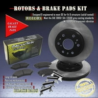 BK1088- Stražnji premium rotori e-kaputa i keramički jastučići i komplet za hardver