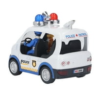 Patrol Cars Toy, Legura Classic Spray Paint Funny Cruiser Model vozila za ukrašavanje za dječake za