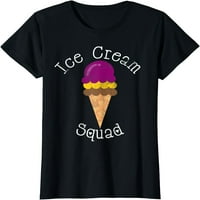 Slatki sladoled sastava za sladoled konus s slatkom liječenom majicom