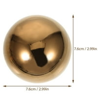 Ogledalo površinske kuglice šuplje okrugle sfere kuglice od nehrđajućeg čelika dekor