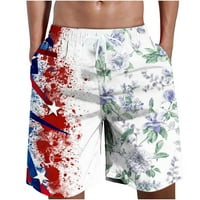 Muške kratke hlače muškarci Ležerne prilike modne patchwork kratke hlače s džepovima Hlače od plaže