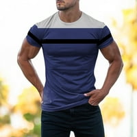 Puawkoer muns modna majica kratki rukav Crewneck Work košulja od pamučne majice Top Muška odjeća 2xl
