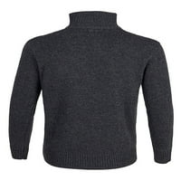 Niuer Muške tople turtleneck džemper za muškarce MUŠKE KRITWEWEWEWEAR REBLEBEDNJE ZIME Čvrsta boja Slim