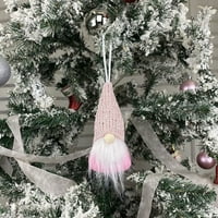Prodaja čišćenja Mijaus božićni bez lica GNOME Santa Xmas Drvo viseći ukras za lutke ornament