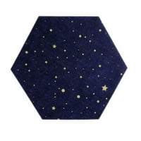 Noćni nebo Tema Hexagon Felt Board pločice - OBAVIJESTI MEMO BILTEN Ploče - Space Teme Decor