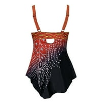 Meitianfacai kupaći kostim za žene Women plus veličina Print Swimjumsuitni kupaći kostim odjeća od kupaćih