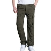 Muške golf hlače klasične fit elastičnosti tanke ravne duge hlače Sportske hlače Jogging hlače