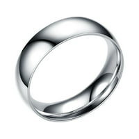 Vjenčani pojas u titanijumskim prstenom za vjenčani prsten za angažman prsten srebro