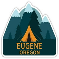 Eugene Oregon Suvenir Frižider Magnet Camping TENT dizajn