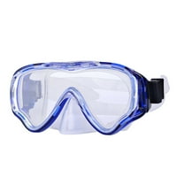 Listendwind Kids Boys Girls plivajuće naočale Plivanje ronilačke maske sa nosačem za nos Anti-Maf Bistri