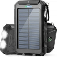 20000mAh solarni punjač za mobitel iPhone, prijenosna solarna elektroenergetska banka sa dual 5V USB
