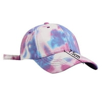 Šeširi za ženskom bejzbol kapu za kravata za sunčanje i kremu za sunčanje Smanjena čišćenja dame kape ružičasta jedna veličina