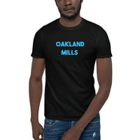 3xl plavi Oakland mlinovi kratkih rukava pamučna majica majica u nedefiniranim poklonima