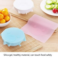 Naierhg poklopac zdjele elastična anti-prašina silikonska čvrstog filma za skladištenje hrane za brtvljenje