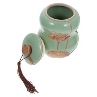 Svježi čaj-list zapečaćen tegm Korisno kafi držač meda keramički čuvar čaja