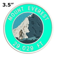 Mount Everest - 3,5 - izvezena patch novost - naziva - Nacionalni parkovi i šumski parkovi staze za